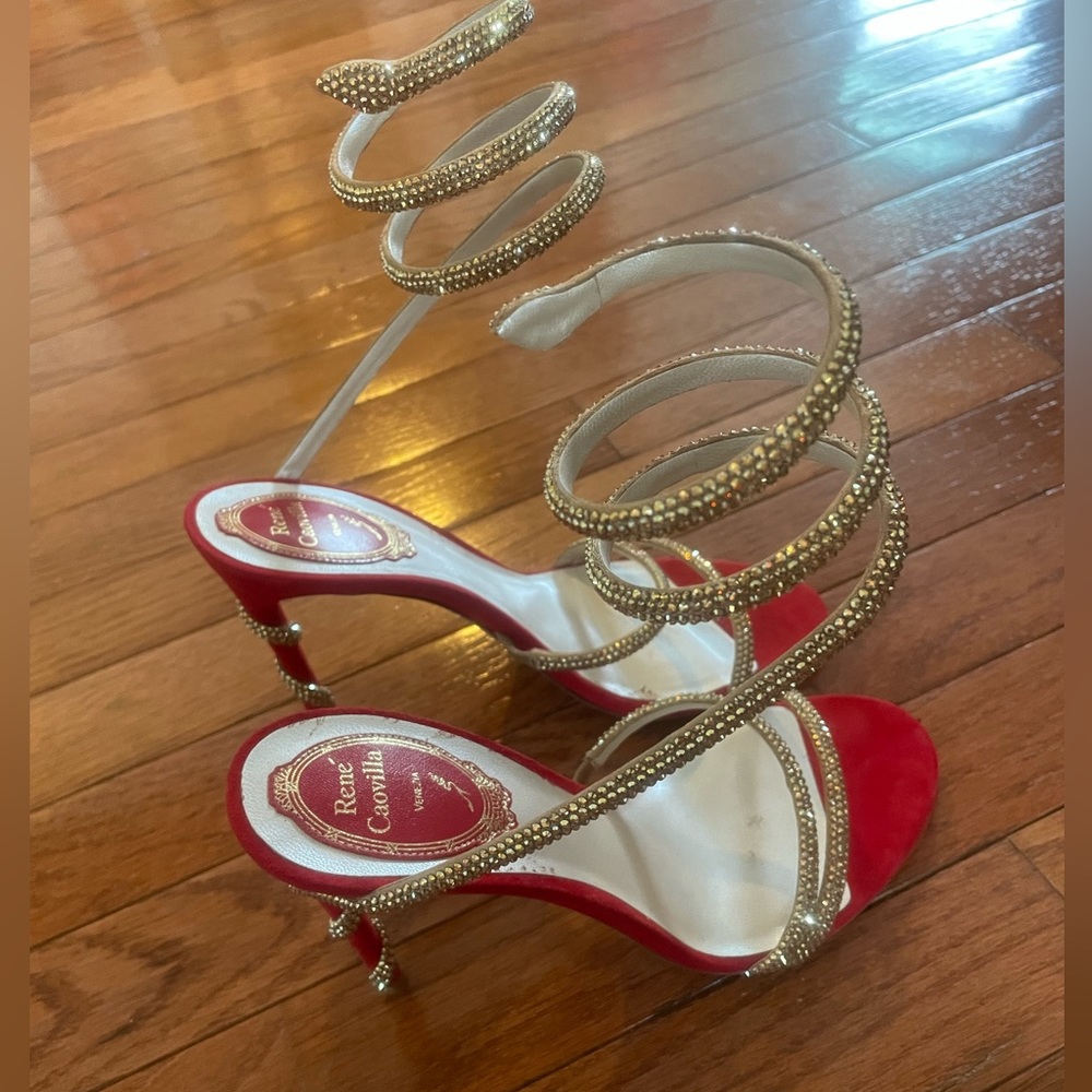 Authentic Rene Caovilla heels - Picture 10 of 11